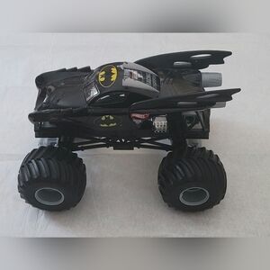Bat-Themed Black Monster Truck Toy
